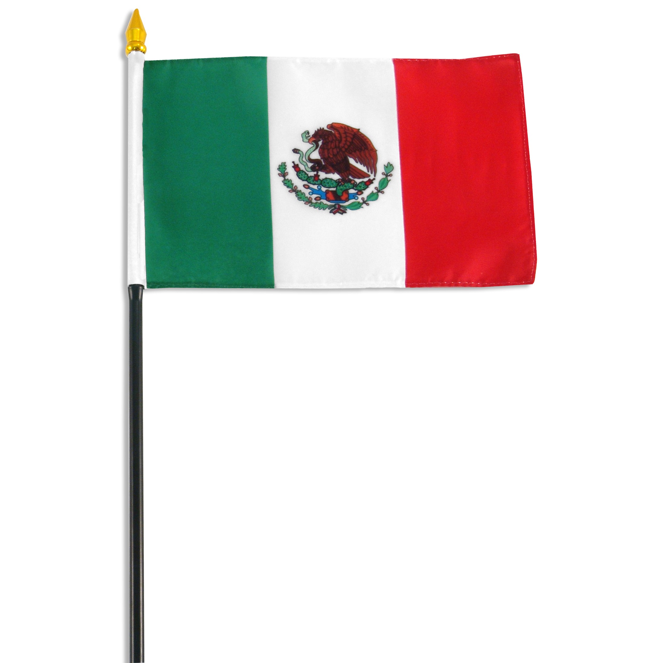 Mexico Flag 4 X 6 Inch - Mexican Flag, Transparent background PNG HD thumbnail