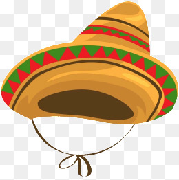 Cartoon Mexican Hat. Png - Mexican Hat, Transparent background PNG HD thumbnail