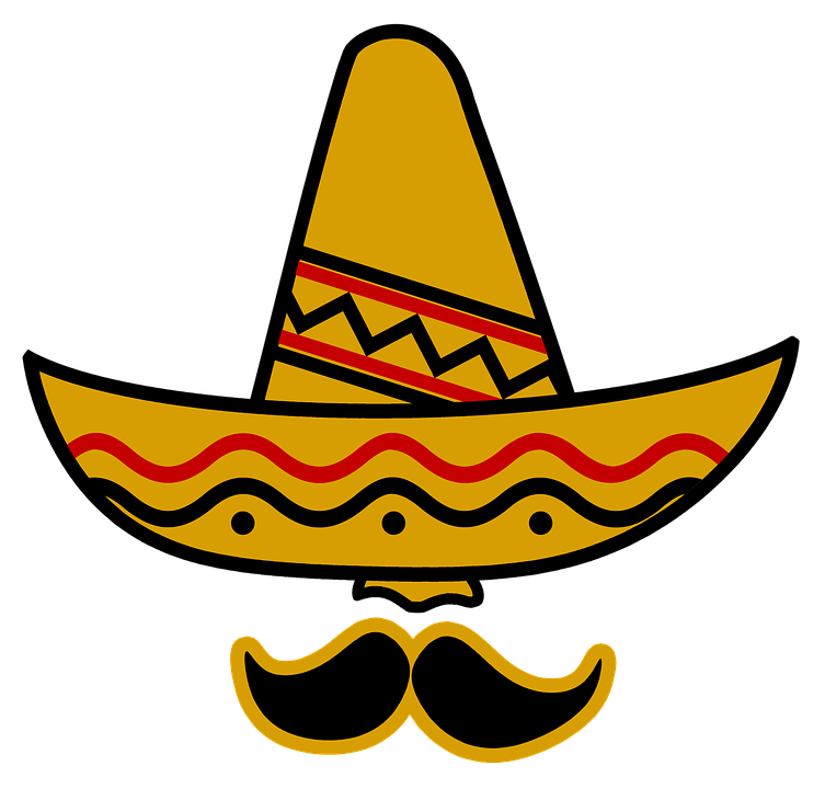 Sombrero, Hat, Mexico, Bart, Deep, Hidden, Nose - Mexican Hat, Transparent background PNG HD thumbnail