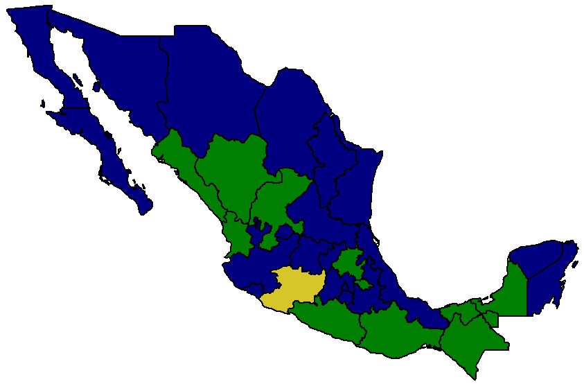 File:mexico States President Election 2000.png - Mexico Images, Transparent background PNG HD thumbnail