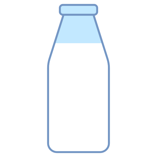 Milk Bottle Icon - Milk Bottle, Transparent background PNG HD thumbnail