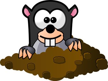 Mole, Molehill, Animal, Fun, 