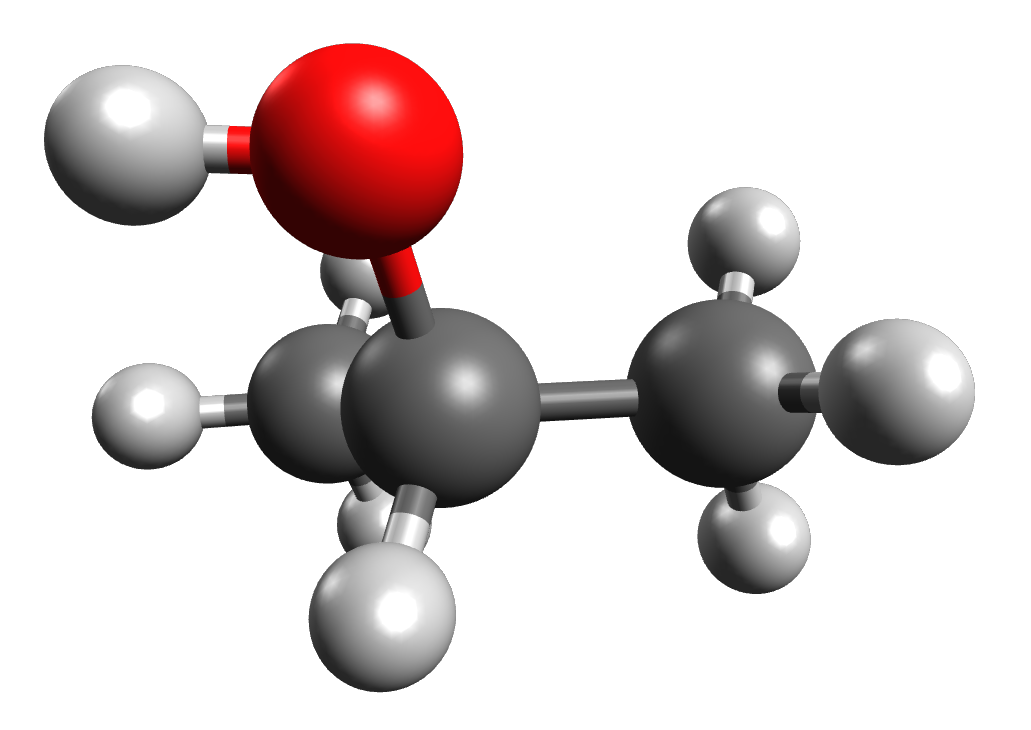 Isopropyl Alcohol.png - Molecules, Transparent background PNG HD thumbnail