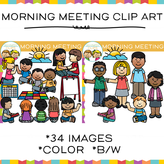 Meeting Goals Cliparts #2714858 - Morning Meeting, Transparent background PNG HD thumbnail