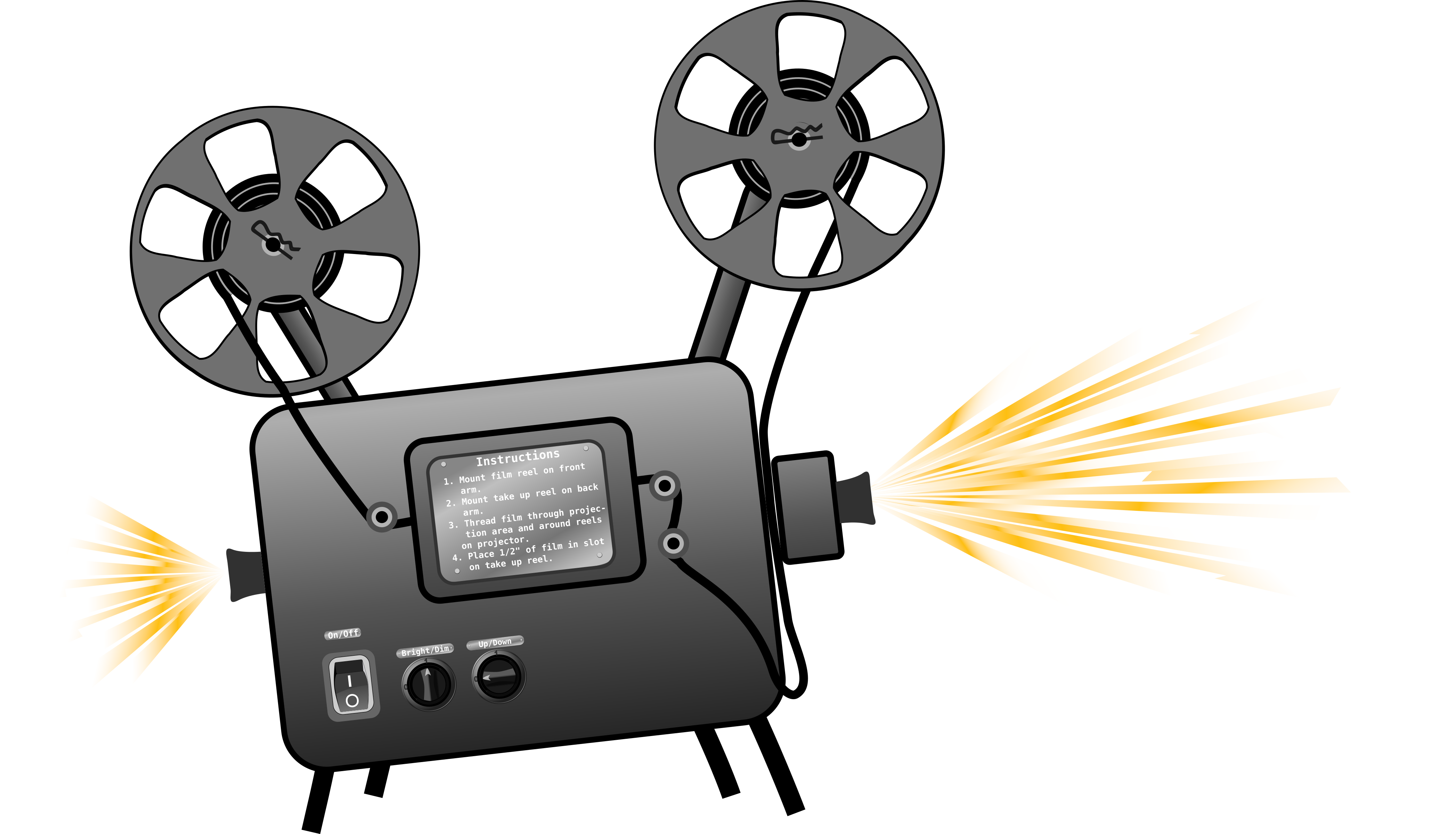 Big Image (Png) - Movie Projector, Transparent background PNG HD thumbnail
