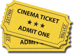 Itu0027S Movie Night At U201Cthe Garageu201D - Movie Ticket, Transparent background PNG HD thumbnail
