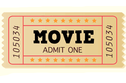 Movie Ticket - Movie Ticket, Transparent background PNG HD thumbnail