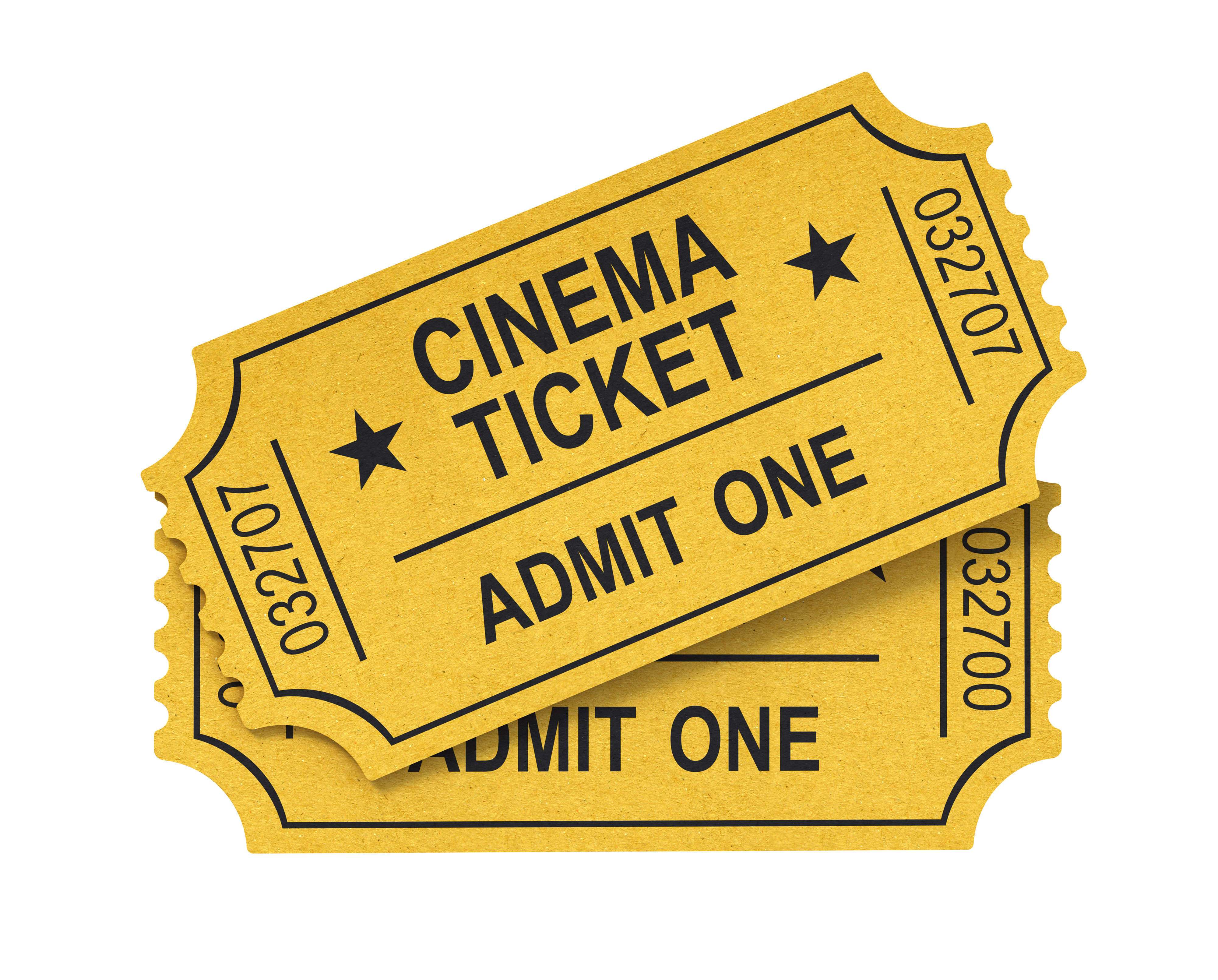 Ticket Prices - Movie Ticket, Transparent background PNG HD thumbnail