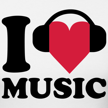 I Love Music Koszulki_Design.png - Muzyka, Transparent background PNG HD thumbnail