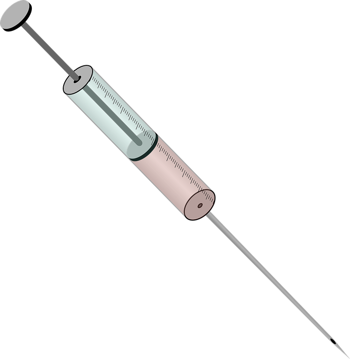 Injection, Syringe, Needle, Hypodermic, Shot, Inject - Needle Syringe, Transparent background PNG HD thumbnail