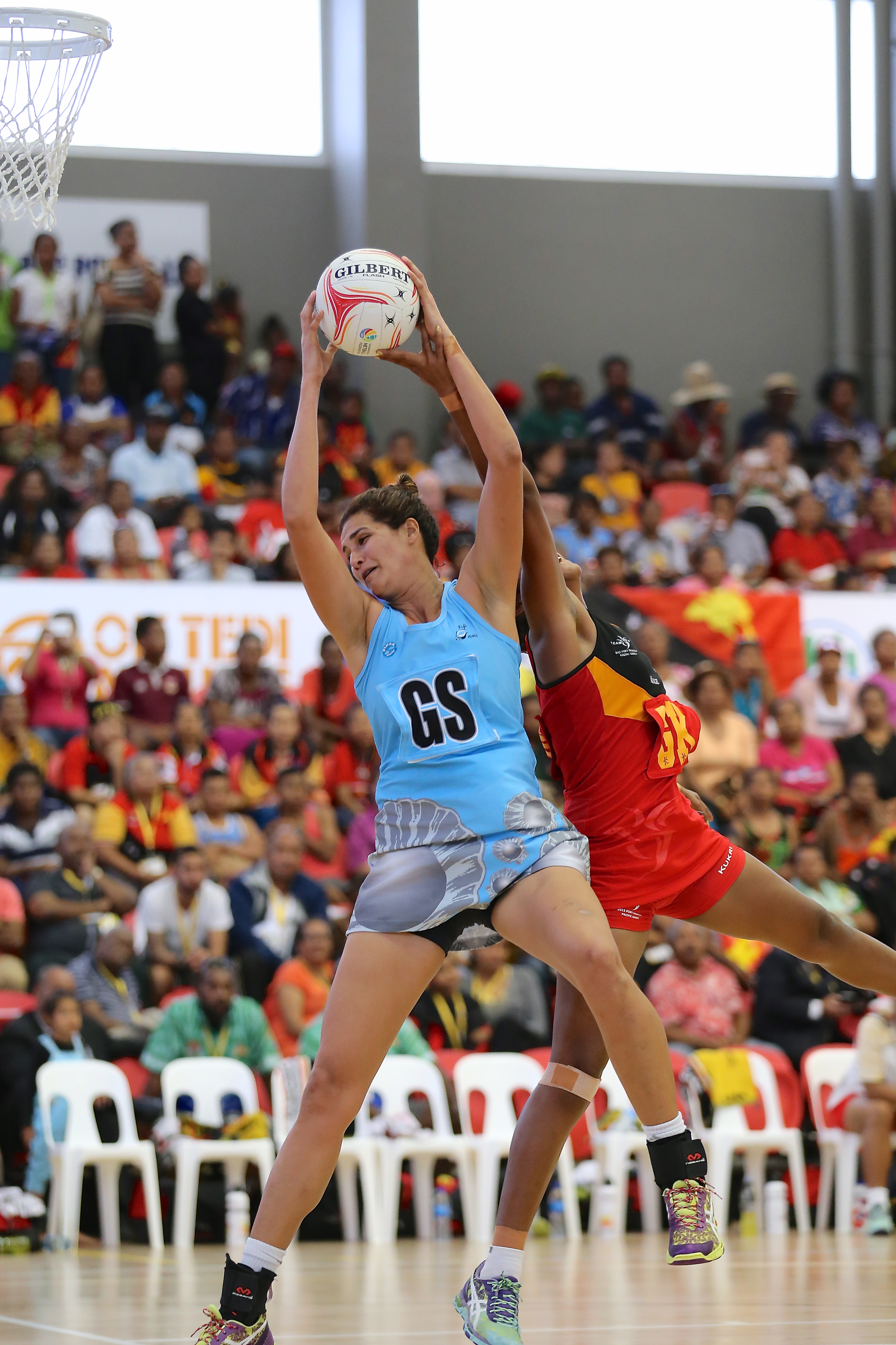 Taraima Mitchell Led Fiji To A Netball Gold Medal On Saturday. Photo By Susie Pini - Netball, Transparent background PNG HD thumbnail