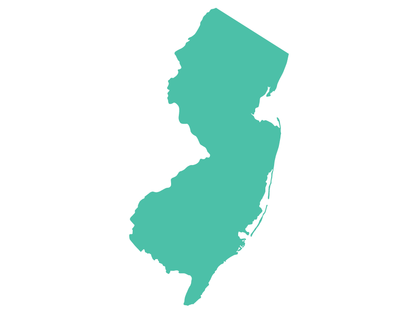 New Jersey State Outline Hdpng.com  - New Jersey, Transparent background PNG HD thumbnail