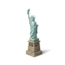 Available In 7 Sizes. Liberty New York - New York, Transparent background PNG HD thumbnail