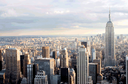 New york city skyline png