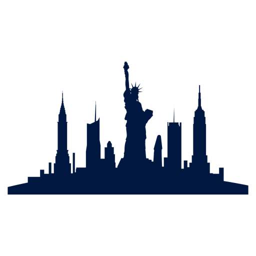 New York City Skyline Png - New York, Transparent background PNG HD thumbnail