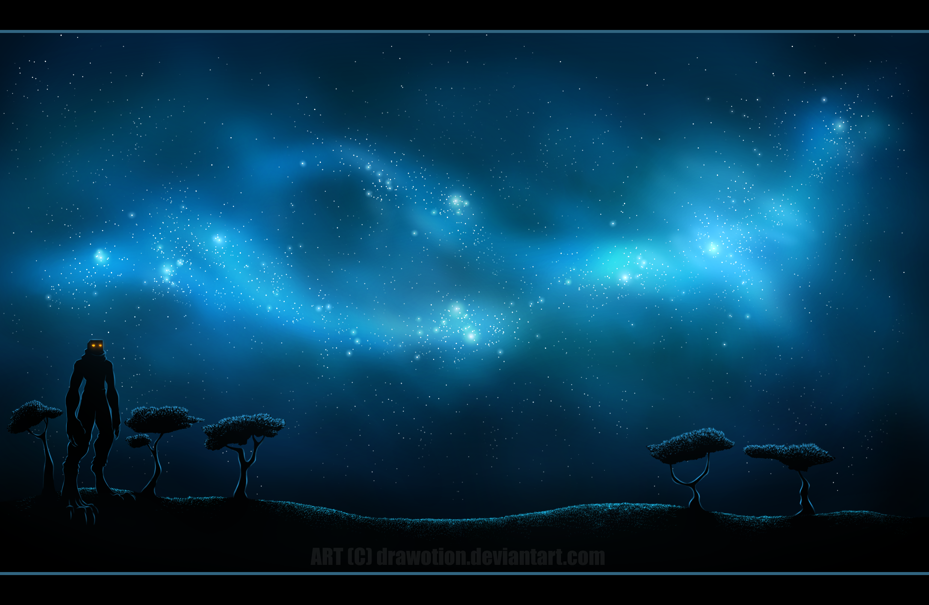 Night Sky By Drawotion Night Sky By Drawotion - Night Sky, Transparent background PNG HD thumbnail