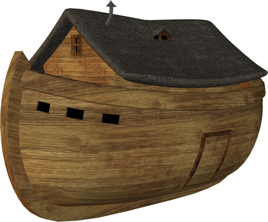 Arc, Noah, Noah Ark, Boat, Sea, Bible, Testament, Ship - Noah, Transparent background PNG HD thumbnail