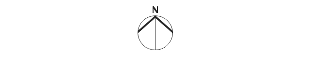 North Arrow 1, North, - North Arrow, Transparent background PNG HD thumbnail