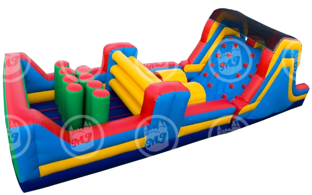 40 Ft Inflatable Obstacle Course - Obstacle Course, Transparent background PNG HD thumbnail