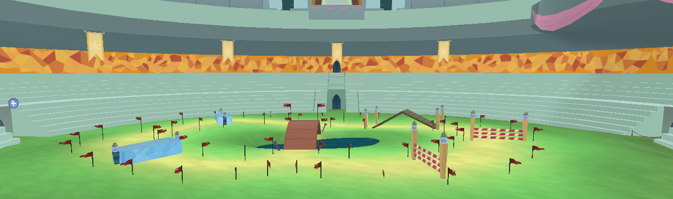Crystal Stadium Obstacle Course.png - Obstacle Course, Transparent background PNG HD thumbnail