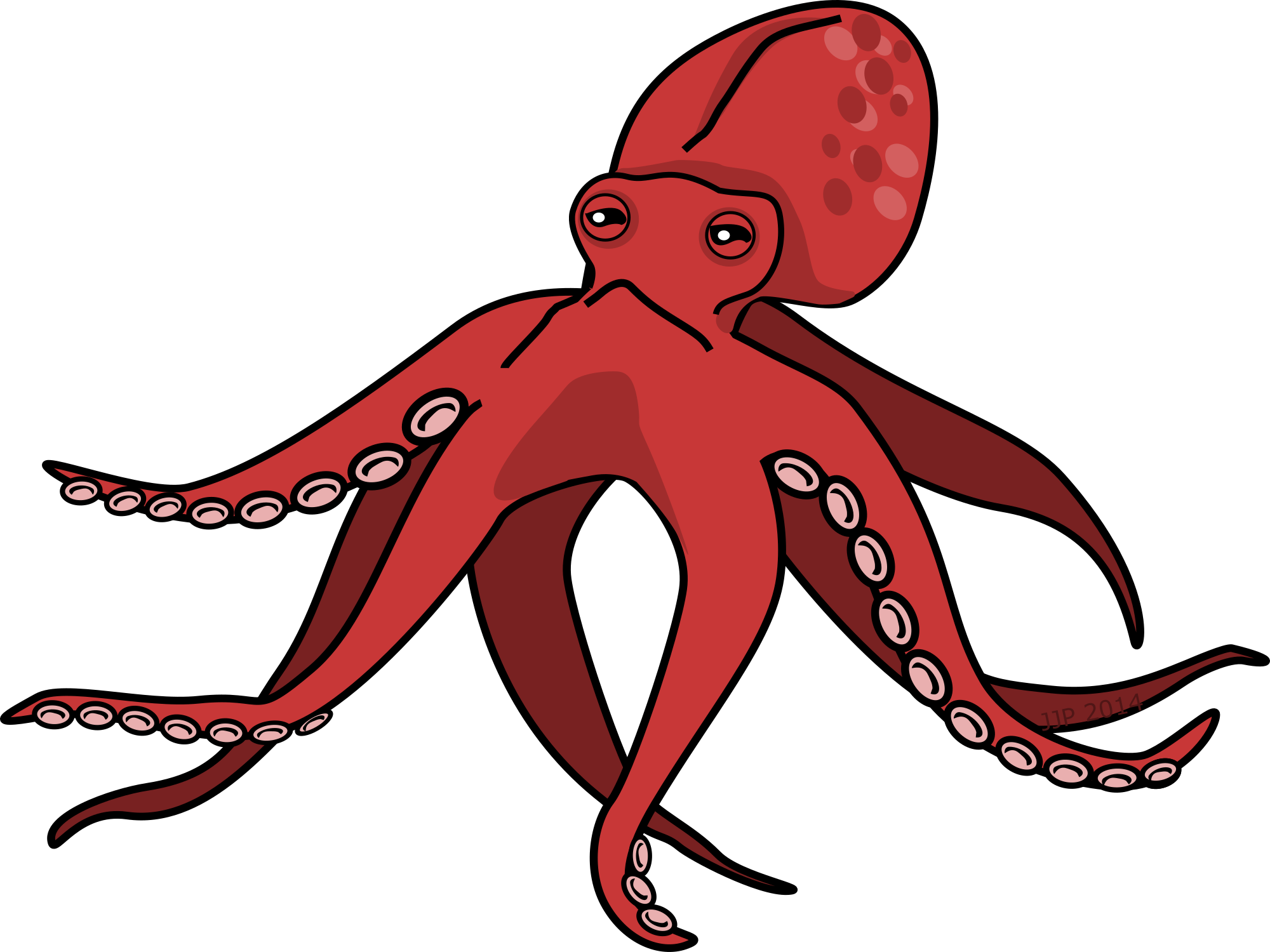 Free Octopus Clip Art 2 Clipartset - Octopus, Transparent background PNG HD thumbnail