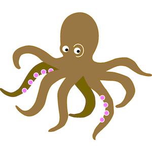 Octopus - Octopus, Transparent background PNG HD thumbnail