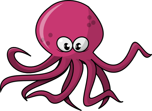 Octopus Clipart Free Clipart Images 4 - Octopus, Transparent background PNG HD thumbnail