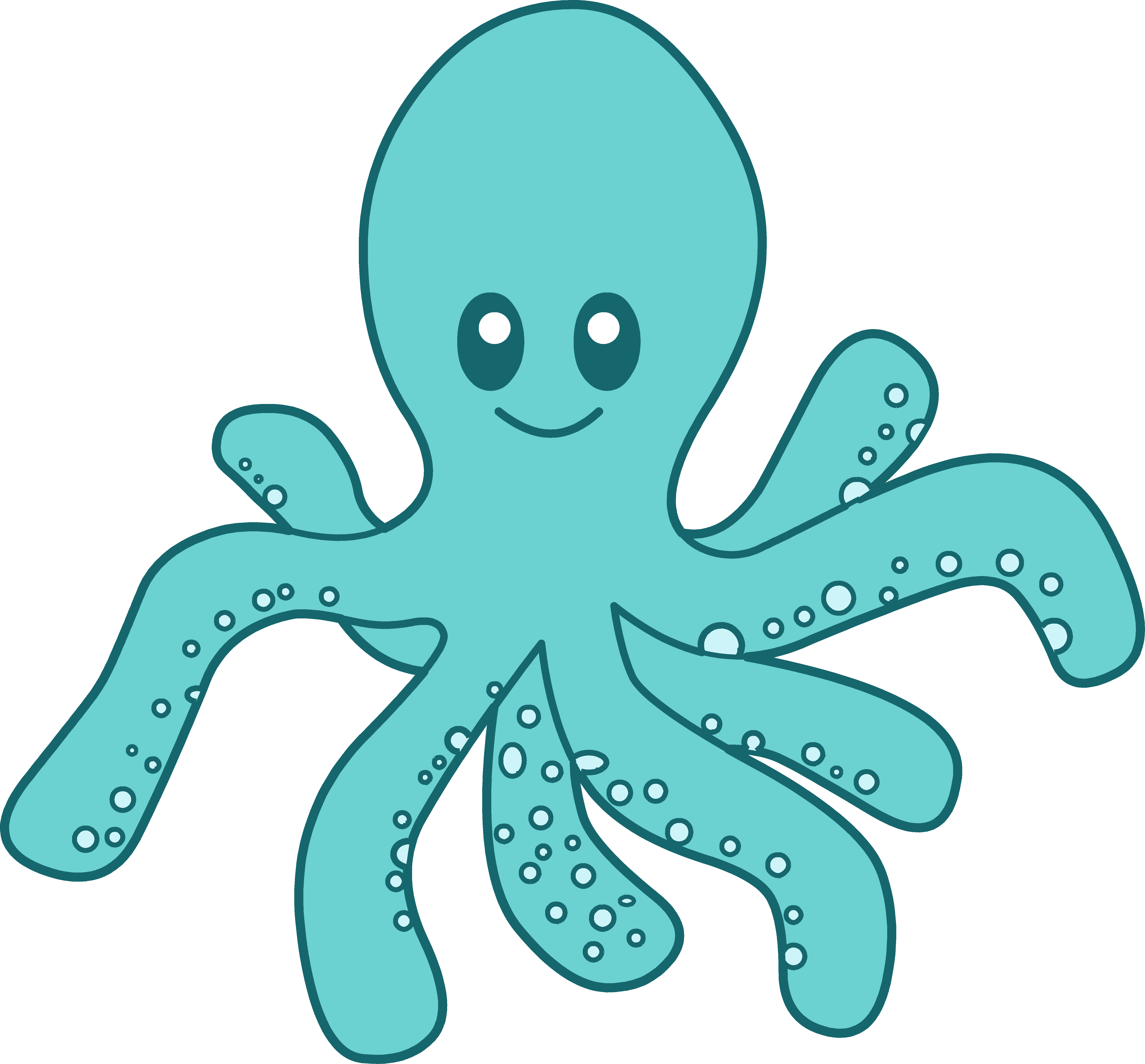 Octopus Clipart Free Images - Octopus, Transparent background PNG HD thumbnail