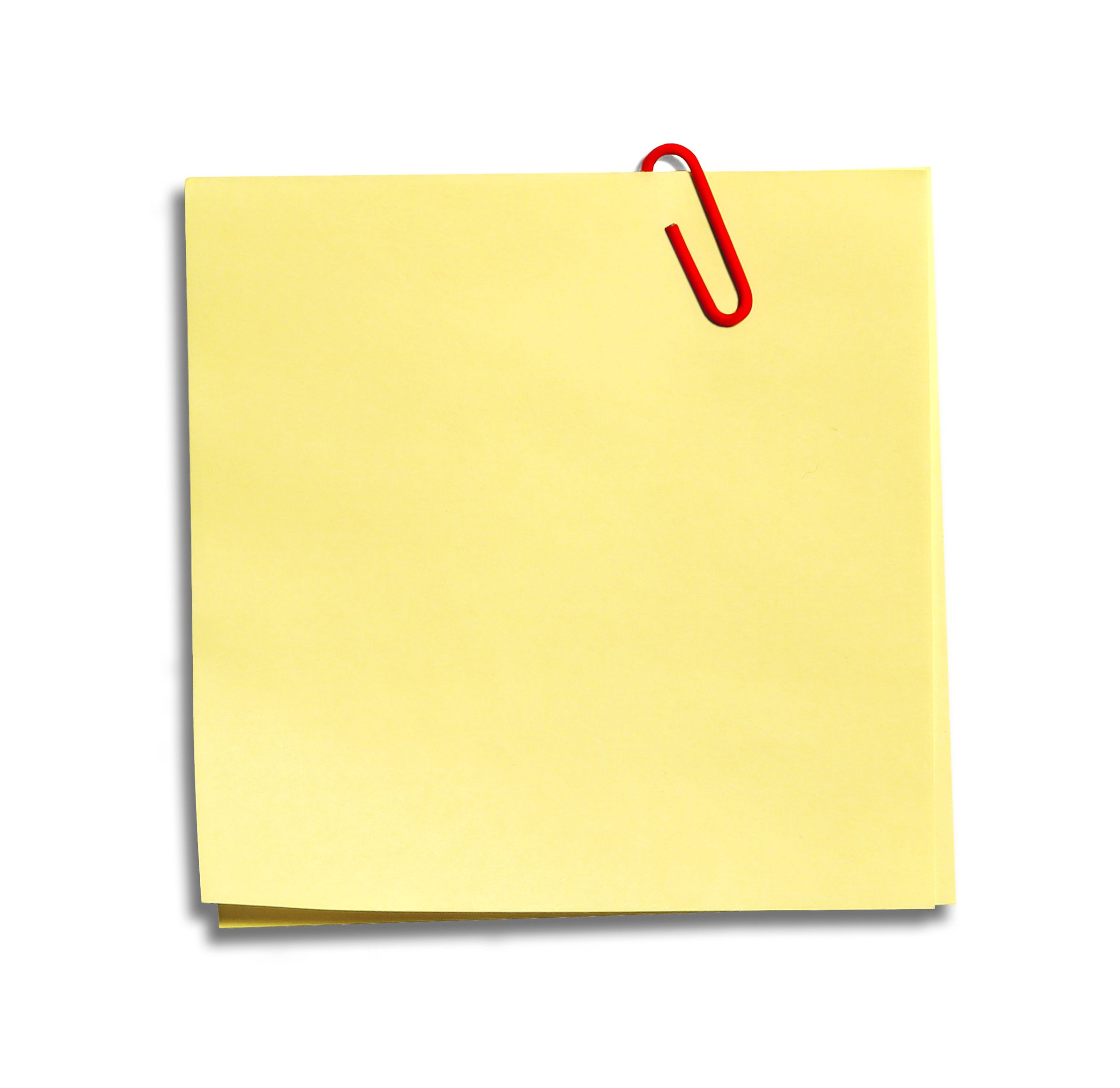 Post It Note Png Clipart Best - Of A Note, Transparent background PNG HD thumbnail