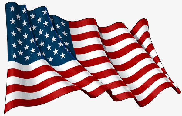 Waving American Flag, United States, Flag, Banner Png Image And Clipart - Of The American Flag, Transparent background PNG HD thumbnail