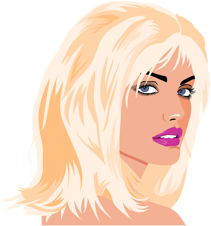 PNG Of Young Blonde Woman-Plu