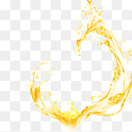 Gold Oil Splash, Oil, Golden, Droplets Png And Psd - Oil, Transparent background PNG HD thumbnail