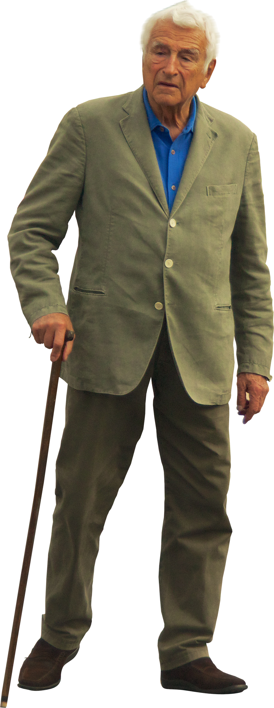 Old Man With Walking Stick - Old Man, Transparent background PNG HD thumbnail