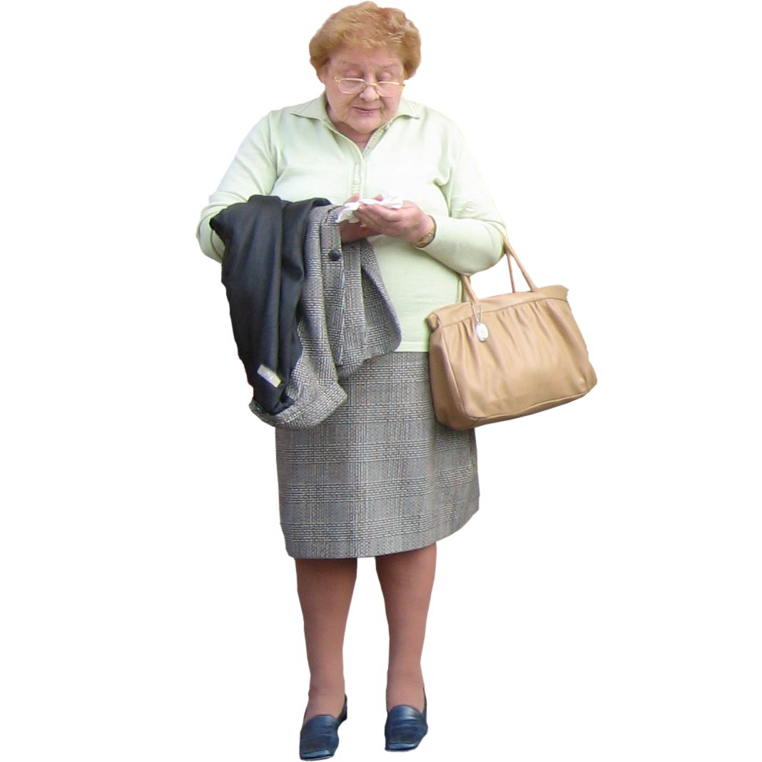 Old Woman PNG Image