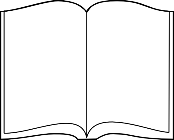 Png Open Book Black And White - Open Book Clip Art Clipart Free To Use Clip Art Resource, Transparent background PNG HD thumbnail