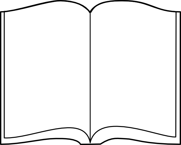Open Book Clip Art Free Vector In Open Office Drawing Svg Svg 2 - Open Book Black And White, Transparent background PNG HD thumbnail