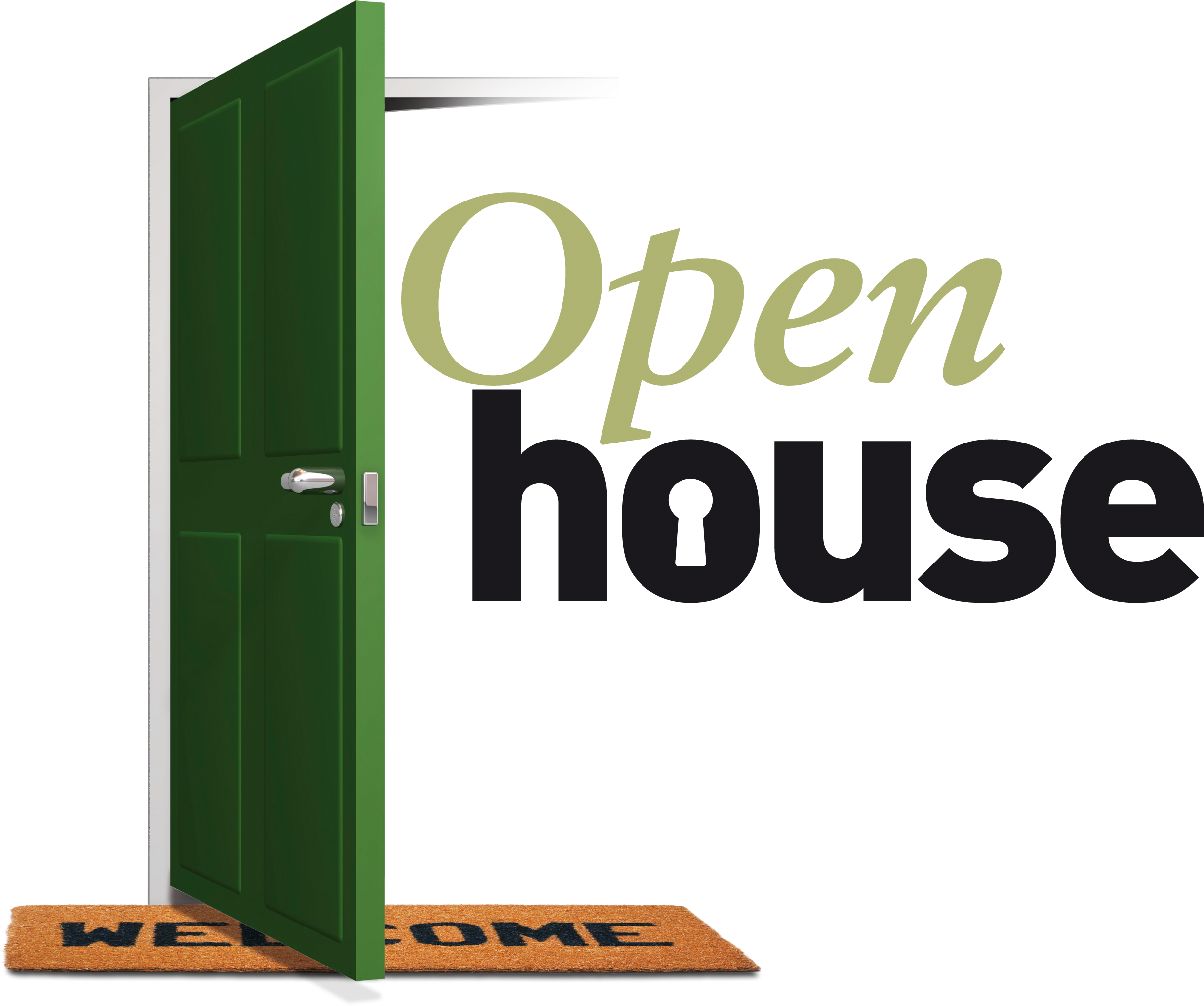 Open House Clipart 6 - Open House, Transparent background PNG HD thumbnail