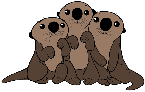 Sea Otters (Finding Dory) Clipart.png - Otter, Transparent background PNG HD thumbnail