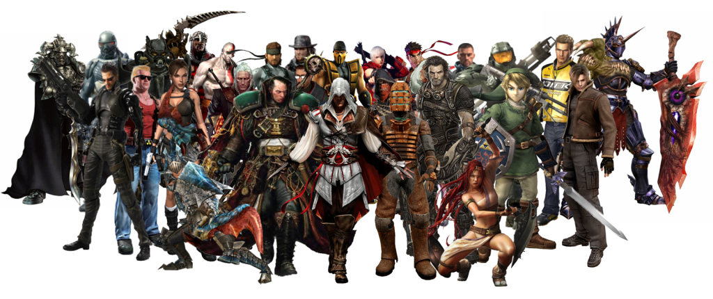 Video Game Characters - Oyun, Transparent background PNG HD thumbnail