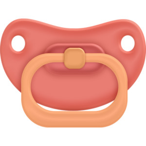 Kcroninbarrow Babygirl Pacifier.png - Pacifier, Transparent background PNG HD thumbnail