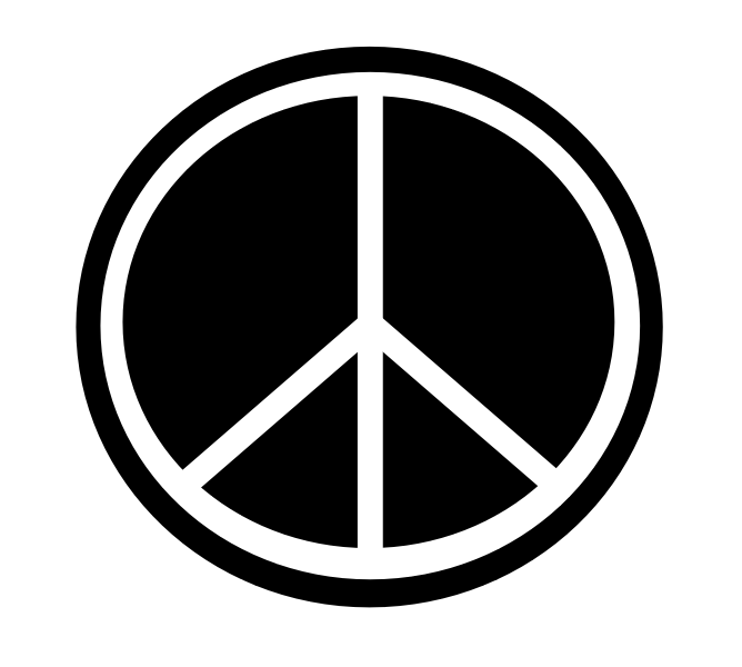 Clear Peace Hand Icon #060112