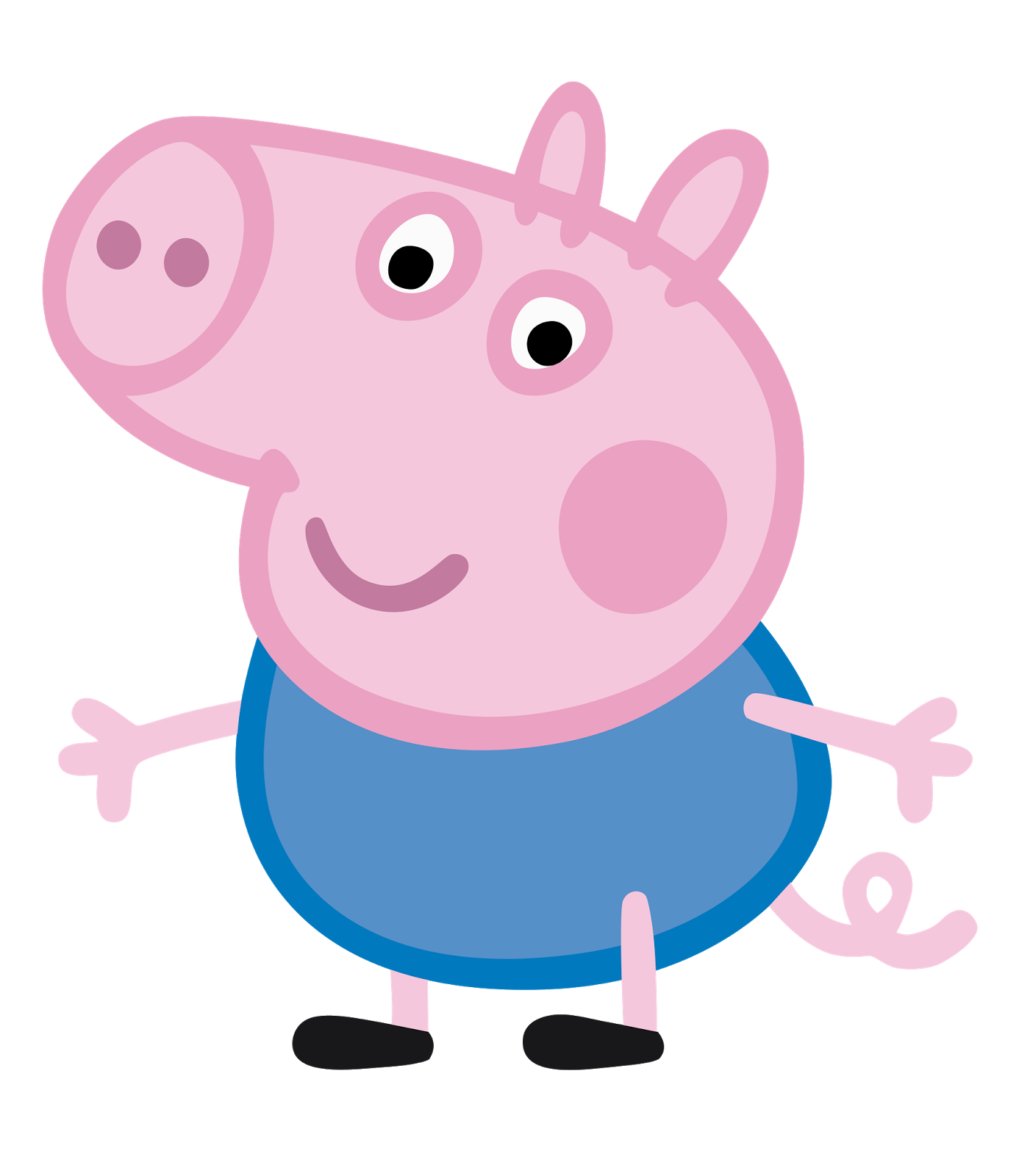George Pig.png - Peppa Pig, Transparent background PNG HD thumbnail