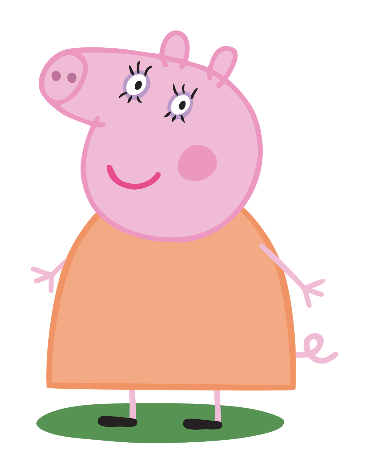 Peppa, as she appears in the 