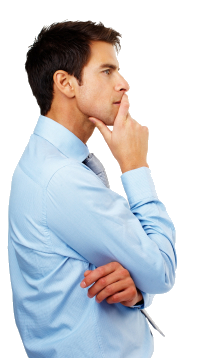 Thinking Man Png - Person Thinking, Transparent background PNG HD thumbnail