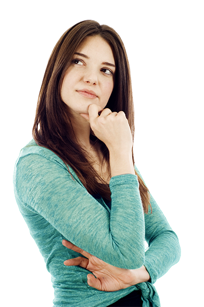 Thinking Woman · Tongue Png - Person Thinking, Transparent background PNG HD thumbnail