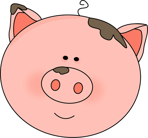 Pin Mud Clipart Pig #1 - Pig In Mud, Transparent background PNG HD thumbnail