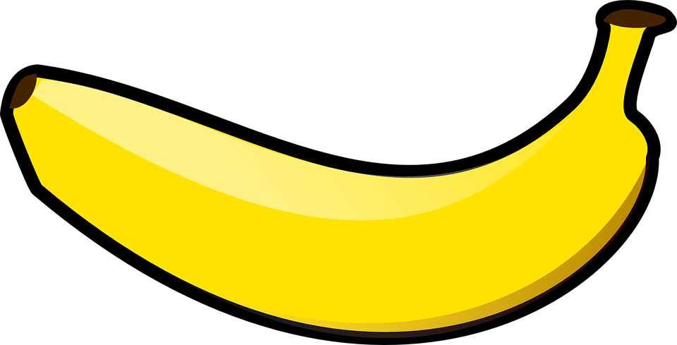 Free Vector Graphic: Banana, Fruit, Yellow, Ripe, Food   Free Image On Pixabay   311160 - Pisang, Transparent background PNG HD thumbnail