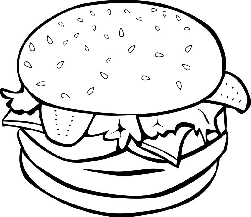 Pizza Black And White Whole Pizza Clipart Black And White - Pizza Black And White, Transparent background PNG HD thumbnail