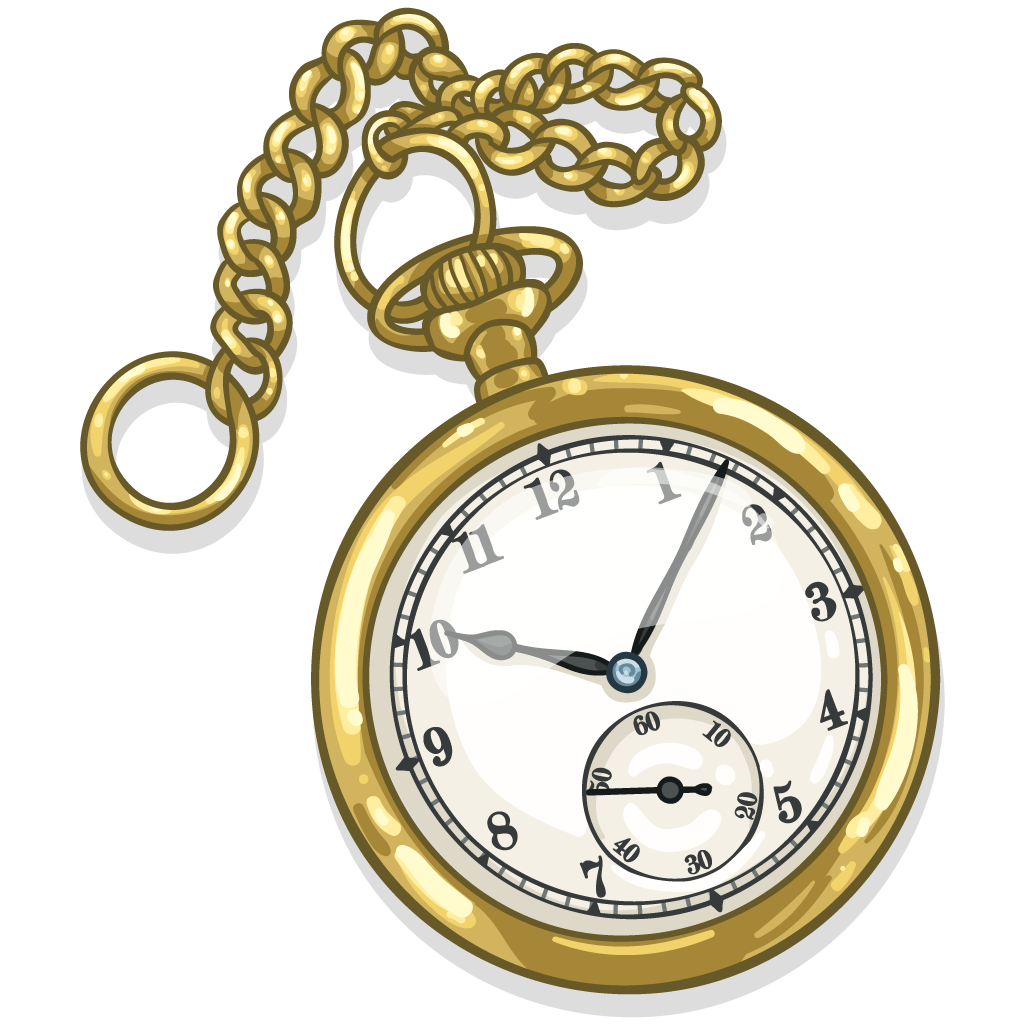 The Wallabee Express : Pocket Watch Pocket Watch - Pocket Watch, Transparent background PNG HD thumbnail