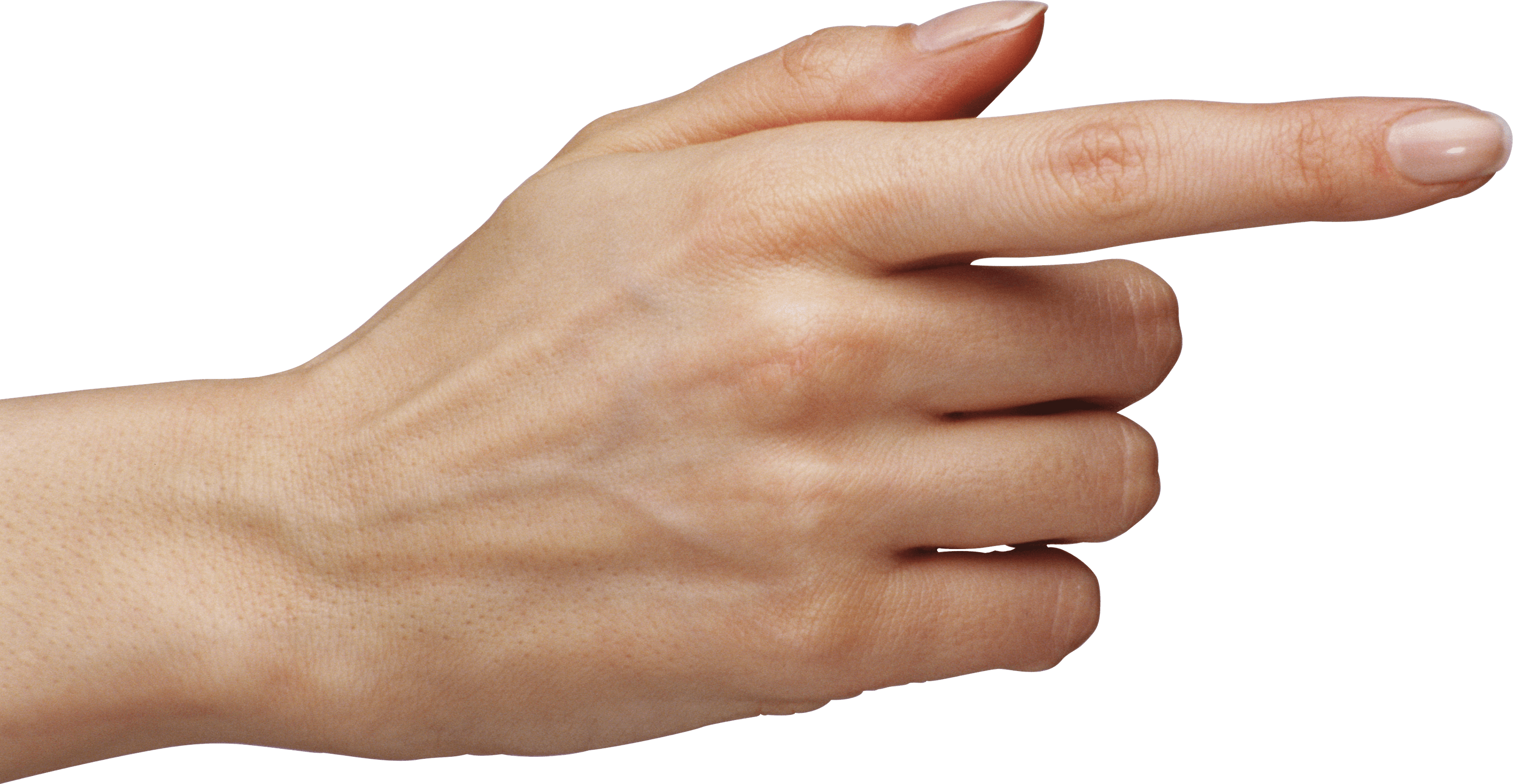 Woman Pointing Finger - Pointing Finger, Transparent background PNG HD thumbnail